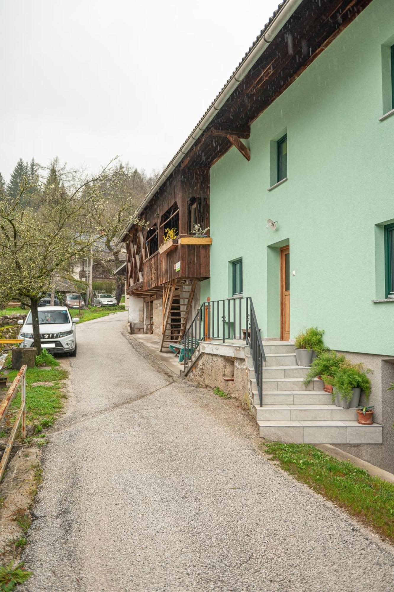 Zelena Hisa Pri Bjov Bohinjska Bela Exterior foto